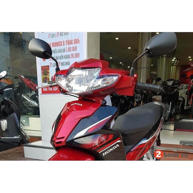 Tem Rời Honda Wave Blade 110 Đỏ Đen 2021
