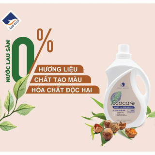 Nước lau sàn hữu cơ bồ hòn ECOCARE 1L/2L/4L, tinh dầu thiên nhiên khử mùi, đuổi muỗi hiệuquả
