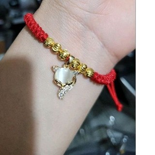 Vòng tay chỉ đỏ mix hồ ly tình duyên may mắn