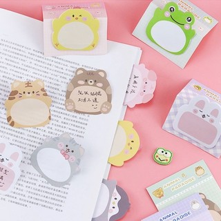 Giấy note ghi chú Animal Paradise hình thú đáng yêu