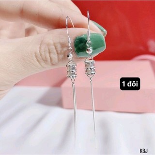 Bông tai thời trang bạc ý ms106