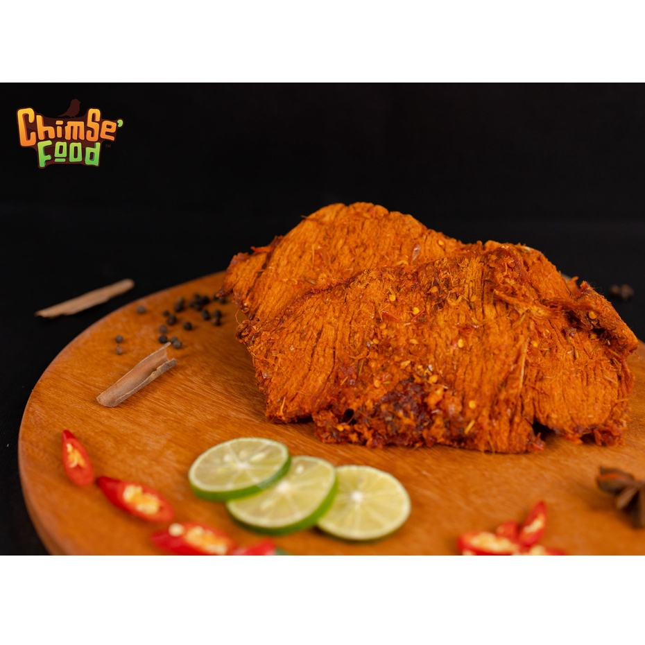 Khô Bò Thu Ba - Bò Khô Miếng Thu Ba Đặc Sản Quảng Ngãi Gói 200Gr -  Chim Sẻ Food