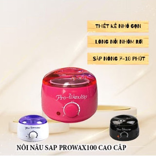 Nồi nấu sáp wax lông Pro Wax 100 triệt lông tại nhà cao cấp