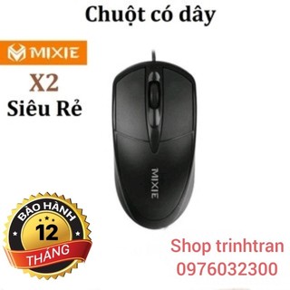 Chuột có dây mixie m01, x2 - chính hãng - bảo hành 12 tháng.
