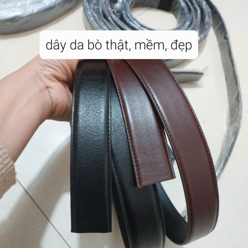 Dây da bò thật  dây khấc tự động