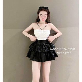 Áo CÚP NGỰC PHỐI XÍCH, Chuẩn form dáng
