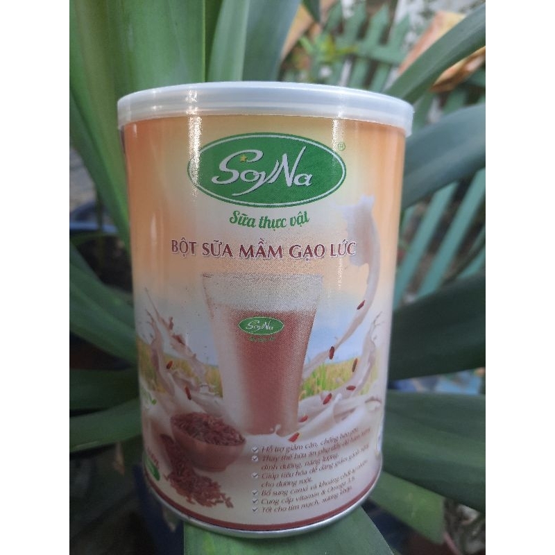 MUA 1 TẶNG 1_BỘT SỮA MẦM GẠO LỨC_HỘP 400GR_GIẢM CÂN AN TOÀN_Tặng 1 ly thủy tinh soyna_Hsd 2025