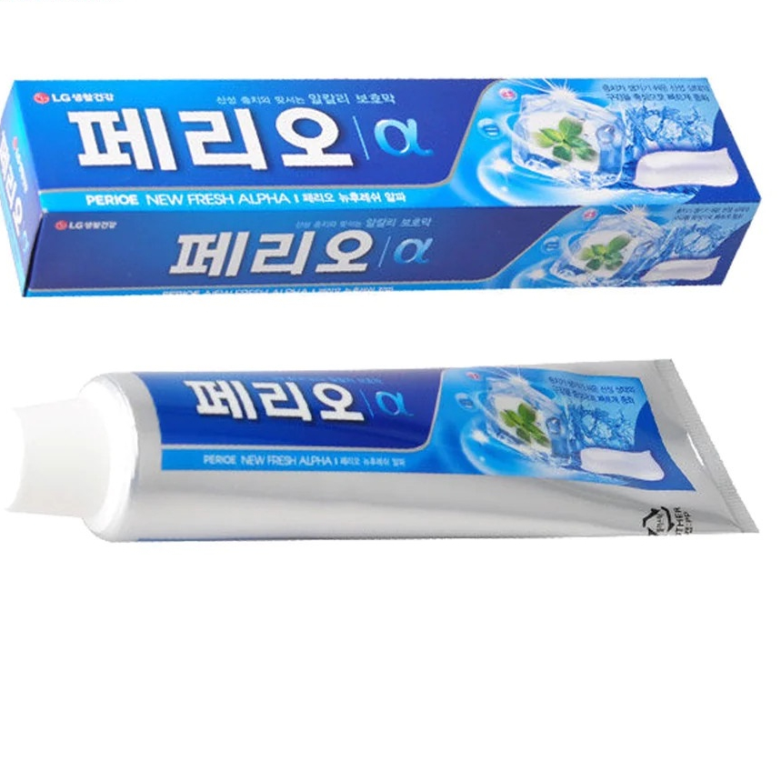 Kem đánh răng ngừa sâu răng chuyên biệt Perioe New Fresh Alpha 185g