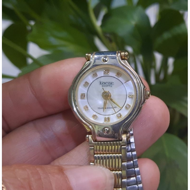 Đồng hồ nữ klaeuse máy nhật hàng 2hand.
