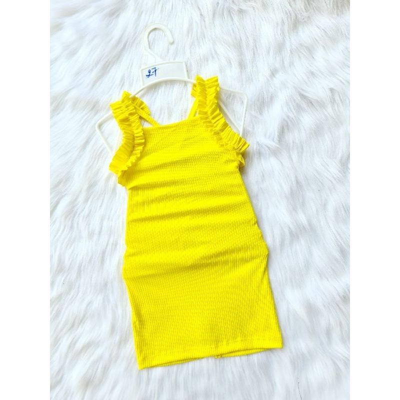 Đầm Body Hai Dây Đan Dây Lưng Cho Bé Gái Chất Thun Cao Cấp Đầy Đủ Size Cho Bé Từ 7kg - 23kg
