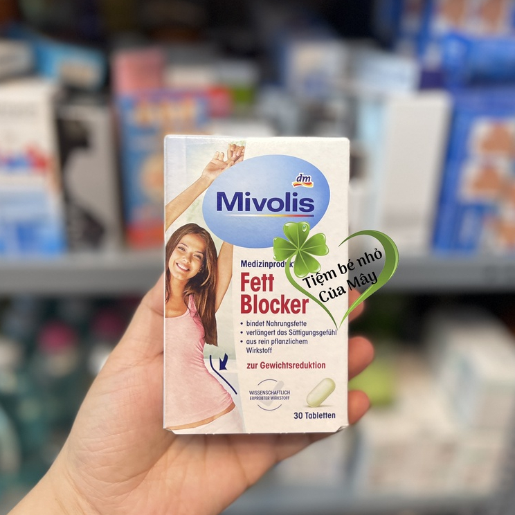 Viên uống giảm cân Fett Blocker Mivolis Hàng Đức Chính Hãng