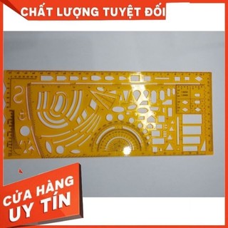 Thước vẽ kỹ thuật vàng