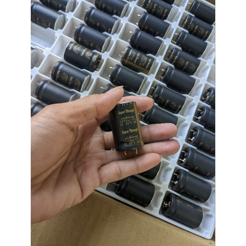 Tụ Nichicon KG Type III Super Though Audio Grade 1000uf 35v made in japan