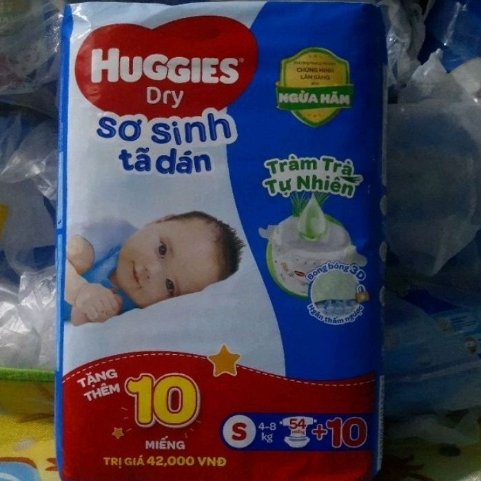 Tã dán Huggies S56, L42 miếng