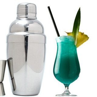 Bình Lắc Inox Cafe Shaker Cocktail Bartender dung tích 550ml