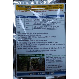 Chế phẩm trừ nấm bóc đô gói 25g