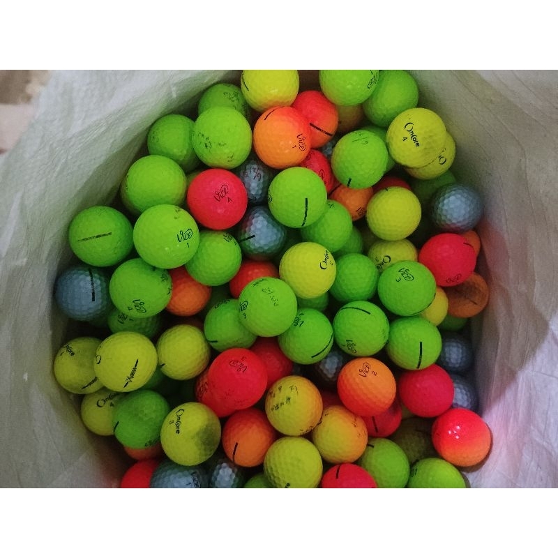 Bóng golf màu 3-4 lớp xuất xứ Mỹ độ mới từ 90%, chuẩn chính hãng, không sơn sửa