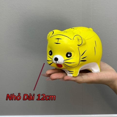 Ống heo đất tiết kiệm mini đẹp 2022, con lợn đất size nhỏ 12cm và trung 18cm cute dễ thương