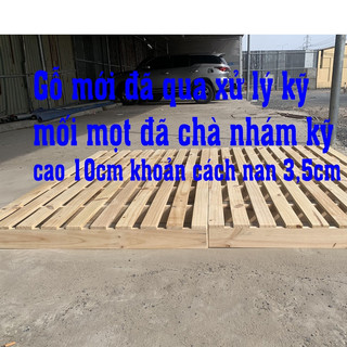 Giường ngủ xếp gọn, giuờng pallet gỗ thông, giường pallet
