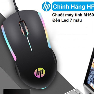 Chuột máy tính Chính Hãng HP có dây M160 đèn Led