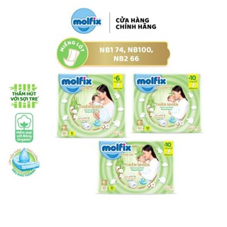 Miếng lót sơ sinh Molfix NB1 90, NB2 60