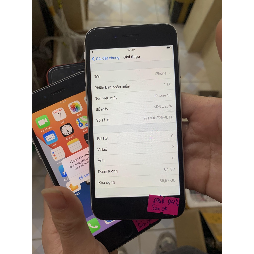 Điện thoại ip se 2020 - zin nguyên bản