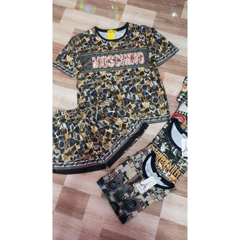 Bộ đùi form rộng thun lạnh 3d loại 1