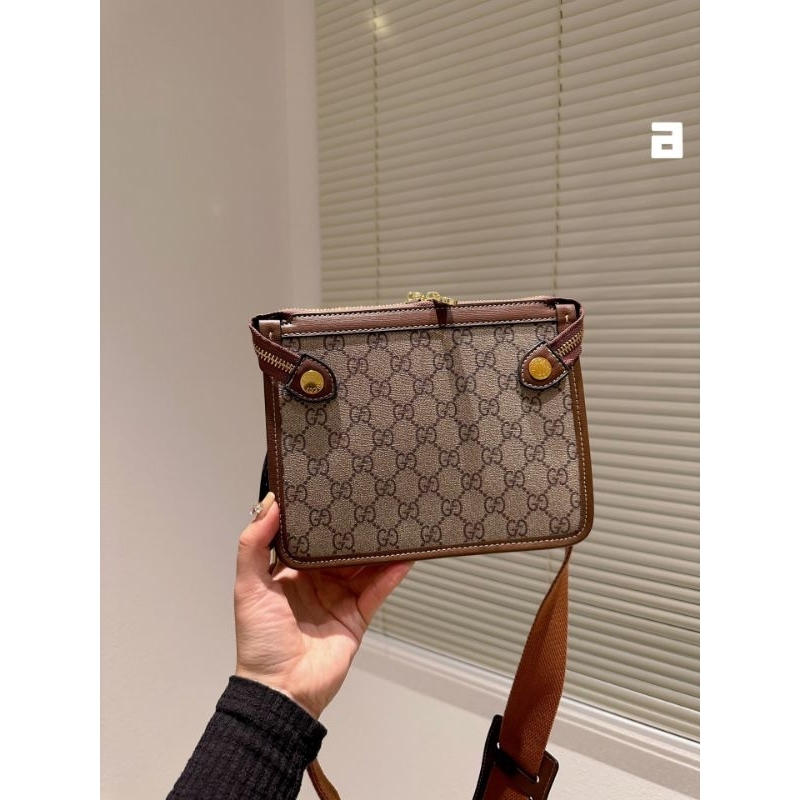 Túi đeo chéo nam G.C RETRO da dày dặn sz21x17cm cực chất