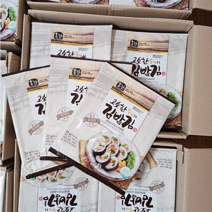 Combo 3 Gói Rong Biển Cuộn Cơm 10 Lá Hàn Quốc-AnKanFood