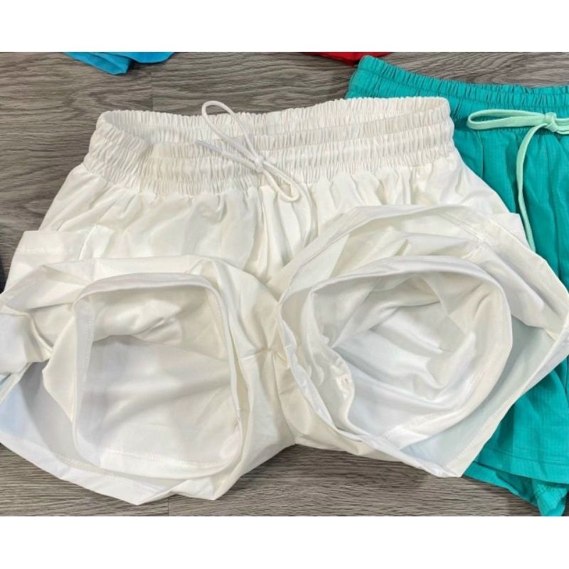 Đùi run 2 lớp vải dù co giản