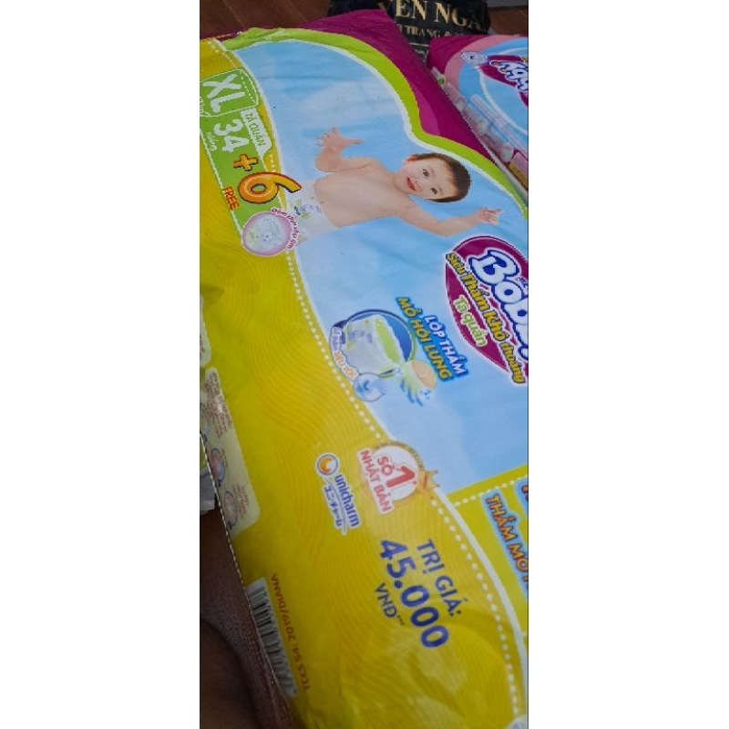 TÃ QUẦN BOBBY XL34+6 CHÍNH HÃNG SIÊU THẤM KHÔ THOÁNG