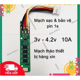 Mạch sạc xả pin 1s 3.7v 10a