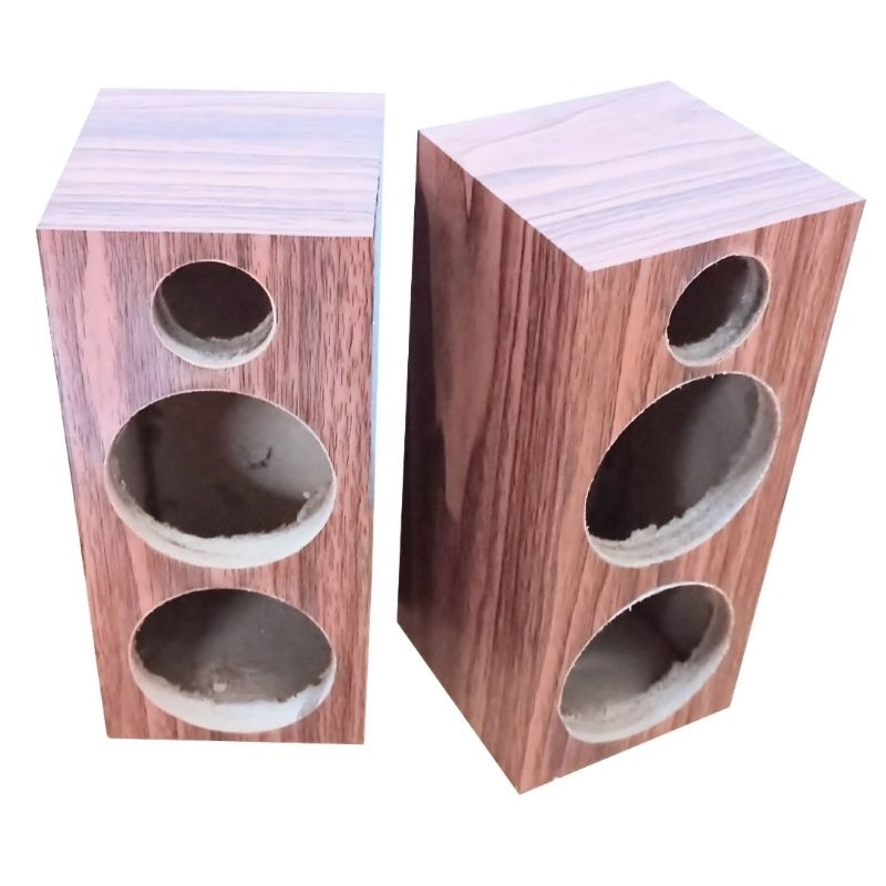 Vỏ thùng loa đôi, dành cho loa 16cm