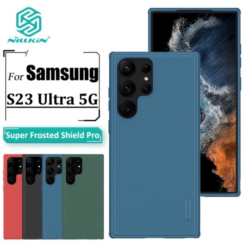 Ốp Lưng Samsung Galaxy S23,S23 plus,S23 ultra,S22 Ultra, S22+ Plus,S22 Chính Hãng Nillkin Nhựa Sần