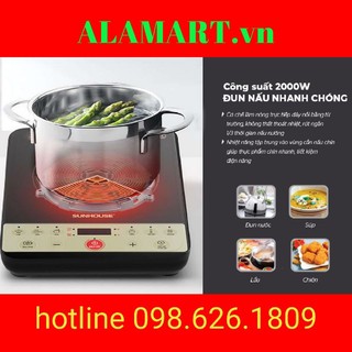 BẾP TỪ ĐƠN SUNHOUSE SHD6165 2000W