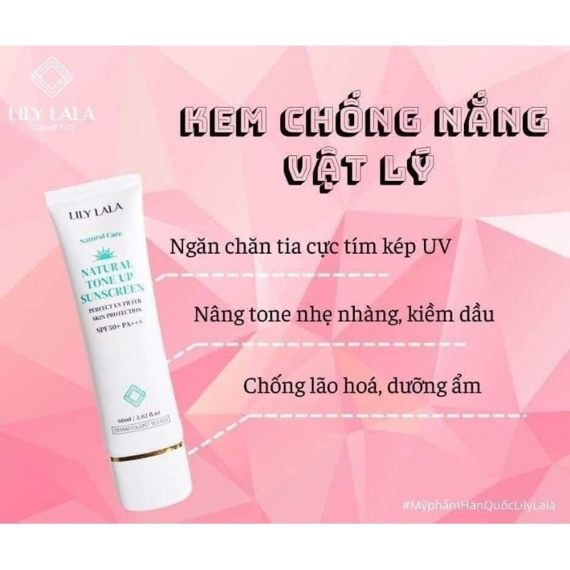 Kem Chống Nắng LiLy Lala Super Sun Cream SPF50+ PA+++