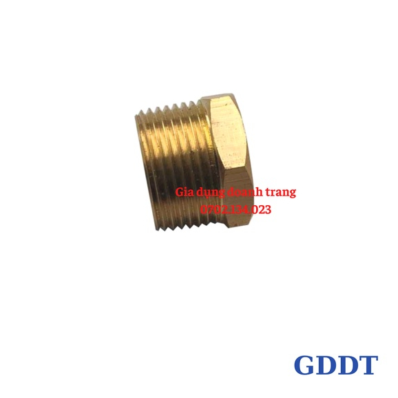 Khớp chuyển ren ngoài 22mm sang ren trong 14mm, phụ kiện máy rửa xe