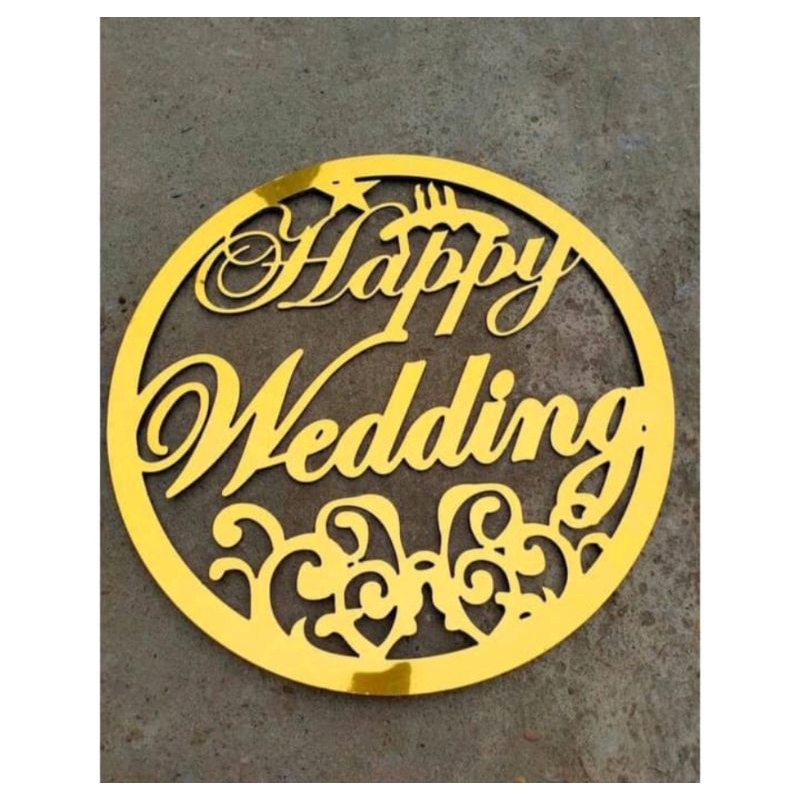 Chữ song hỷ alu gương vàng, đám cưới, đám hỏi, Sinh nhật, dán xe hoa. kích thước 30,40,50cm có cắt theo yêu cầu