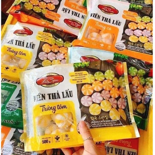 Viên thả lẩu Lacusina/bánh bao thả lẩu 500gr❤️Tmart - Thực phẩm sạch