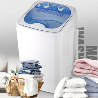 Hình ảnh Máy giặt mini bán tự động máy giặt 7kg tiện lợi dành cho cá nhân gia đình nhỏ bảo hành 2 năm lỗi đổi trong 7 ngày