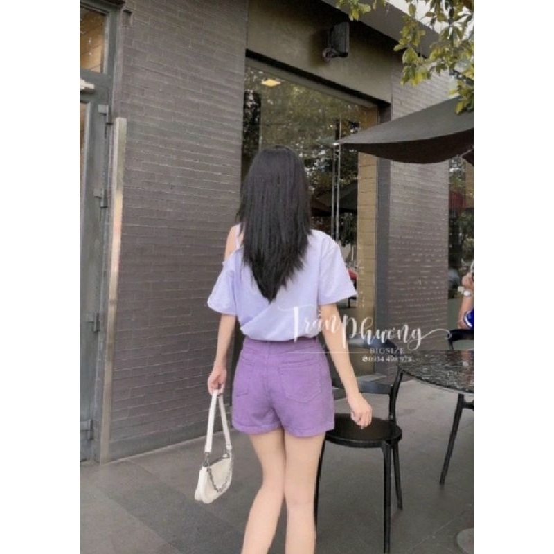 Quần cạp cao khuy siêu hách dáng phong cách trẻ trung năng động