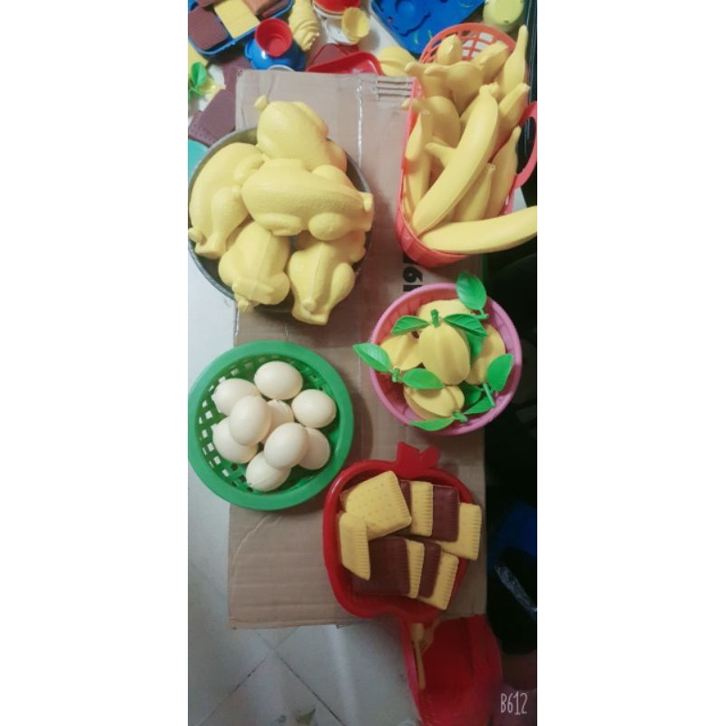 ĐỒ CHƠI CÂN KÍ NẤU BẾP/ RAU CỦ QUẢ/ BÁNH TRÁI CHO BÉ