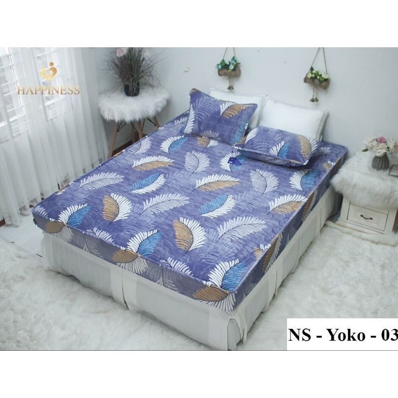 Ga chun chần yoko 2m2 happiness mẫu 2023 shop quốc bảo