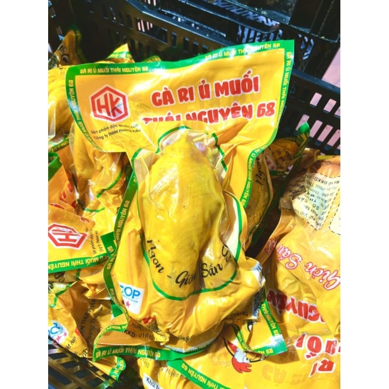 GÀ Ủ MUỐI NGUYÊN CON