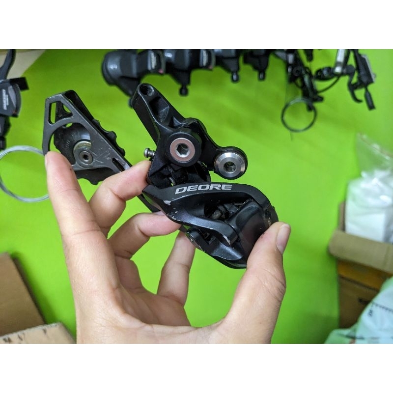 Cùi Đề xe bãi japan Shimano Deore m610 m6000 m5100 m8000 made in japan đã qua sử dụng