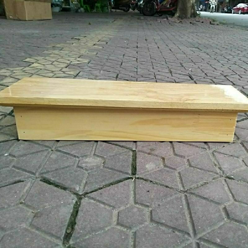 Đôn kê tượng thần tài thổ địa gỗ đẹp, kê kê tượng thần tài ban 61cm