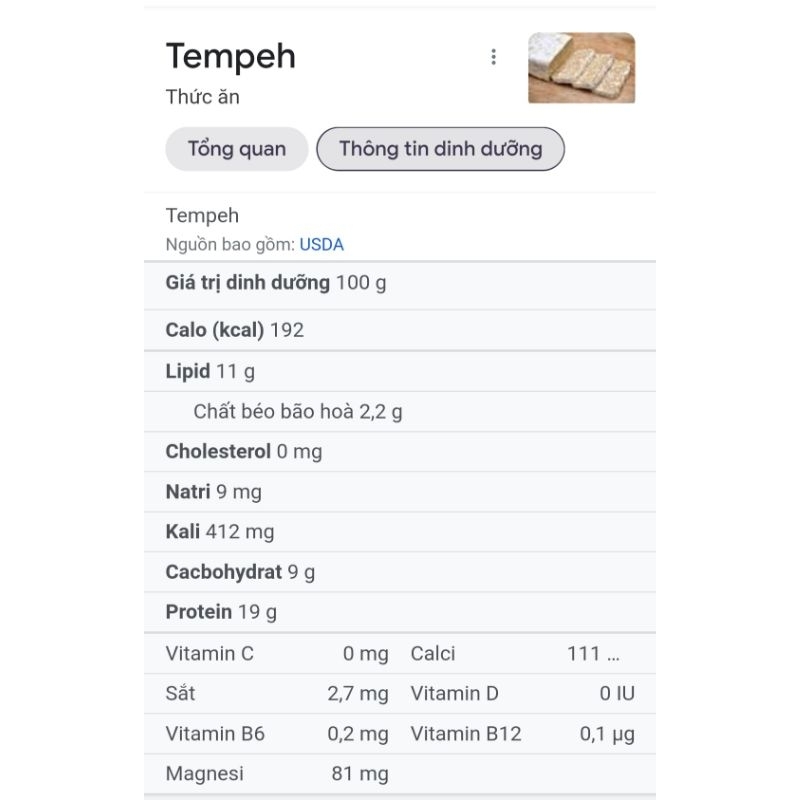 Tempeh snack vị lá chanh 100gr
