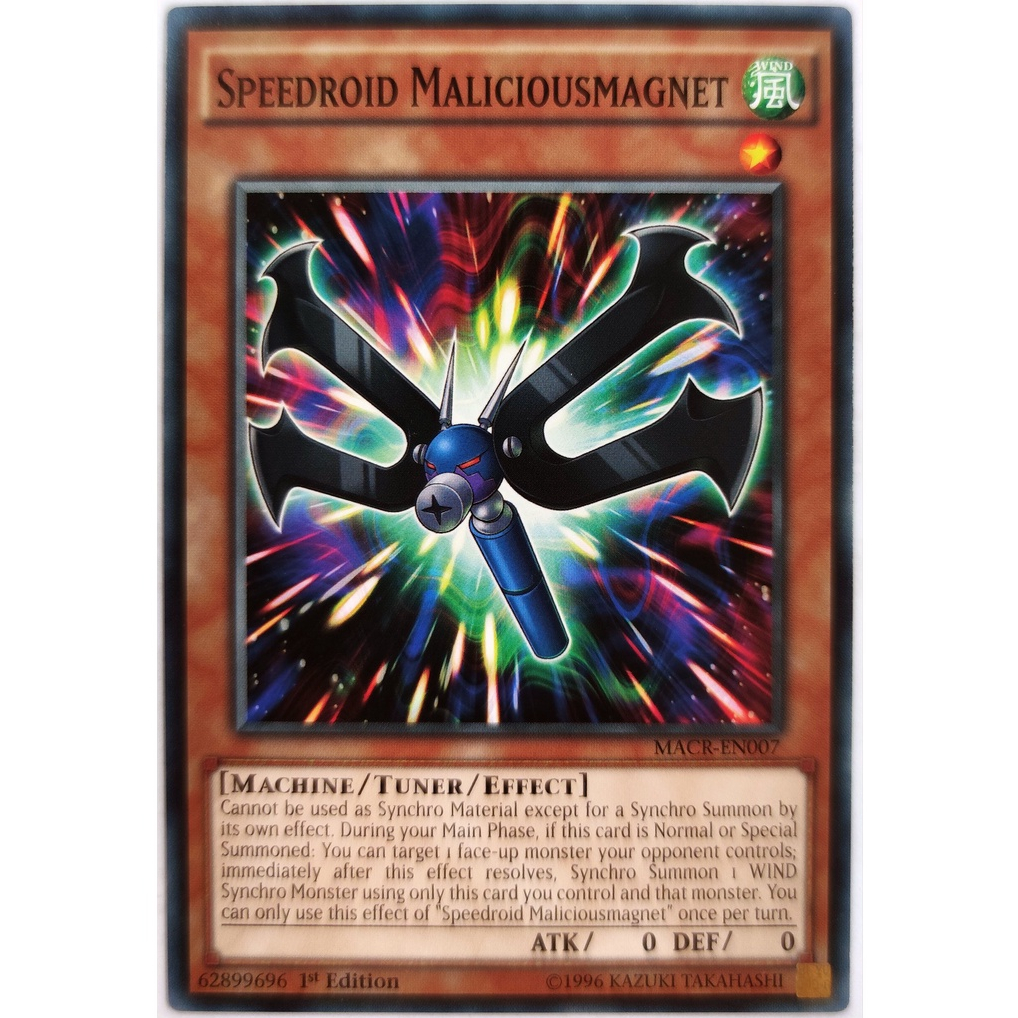 [Thẻ Yugioh] Speedroid Maliciousmagnet |EN| Common