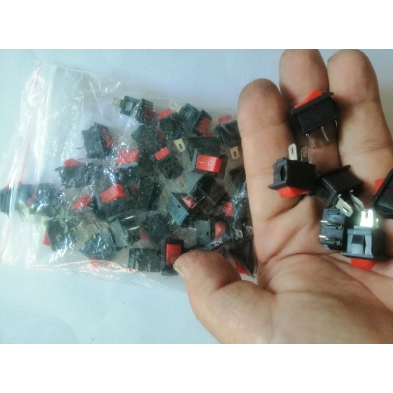 Combo 5 công tắc 2 khối 2chân 10x15