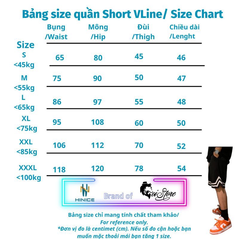 BIGSIZE 38-100KG Quần Short Đùi Nam Nữ V-Line Unisex Sói Store oversize phong cách trẻ trung 2 màu